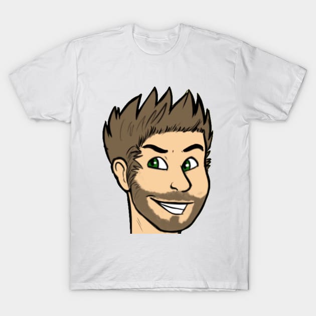 The White YouTuber T-Shirt by Ragingeagle